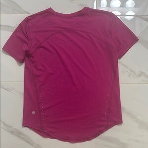 Lululemon high neck running and training shirt